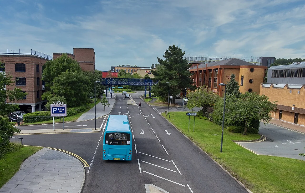Telford Town Centre looking towards Southwater